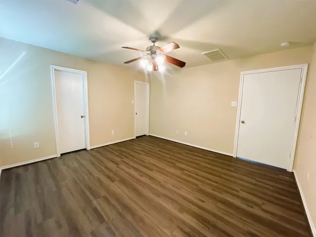 wooden floor in an empty room