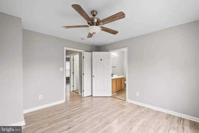 wooden floor in an empty room