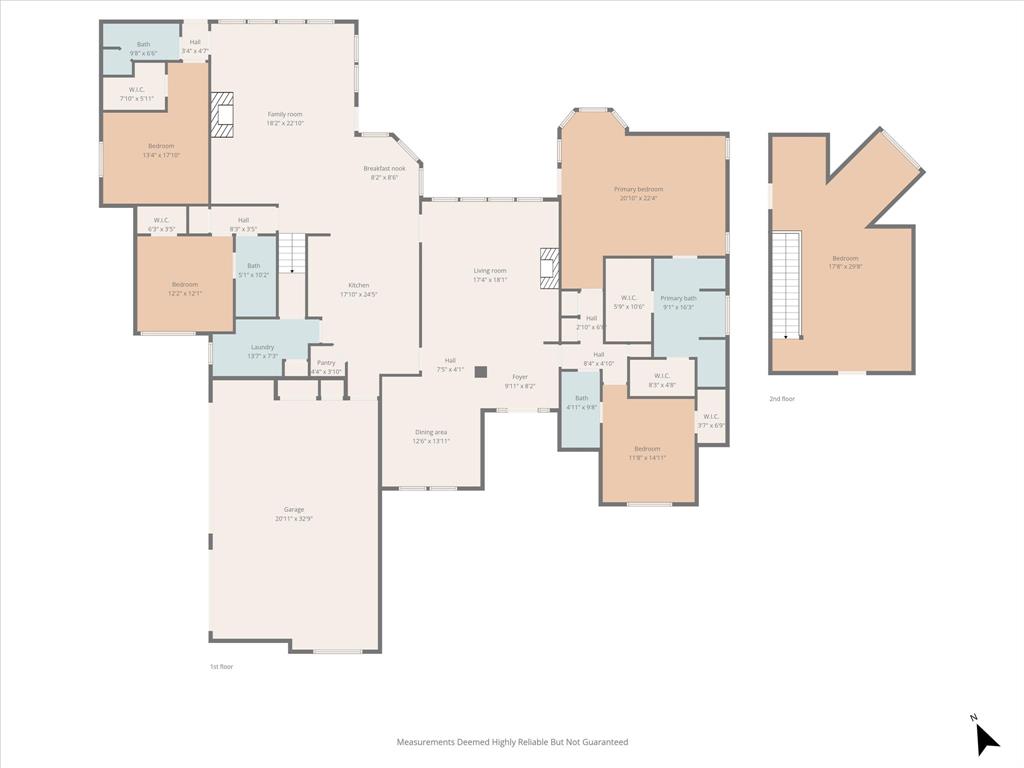1636 Greenview Court Aledo, TX 76008 - Photo 30 of 30 a picture of floor plan
