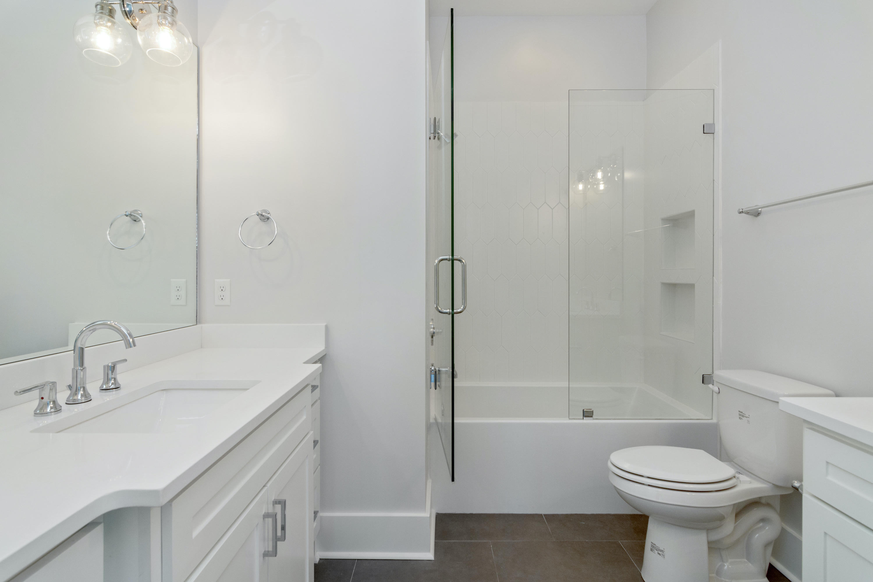 15 Lake Mist Ln Inlet Beach Inlet Beach, FL 32461 - Photo 27 of 48 a bathroom with a sink toilet and shower
