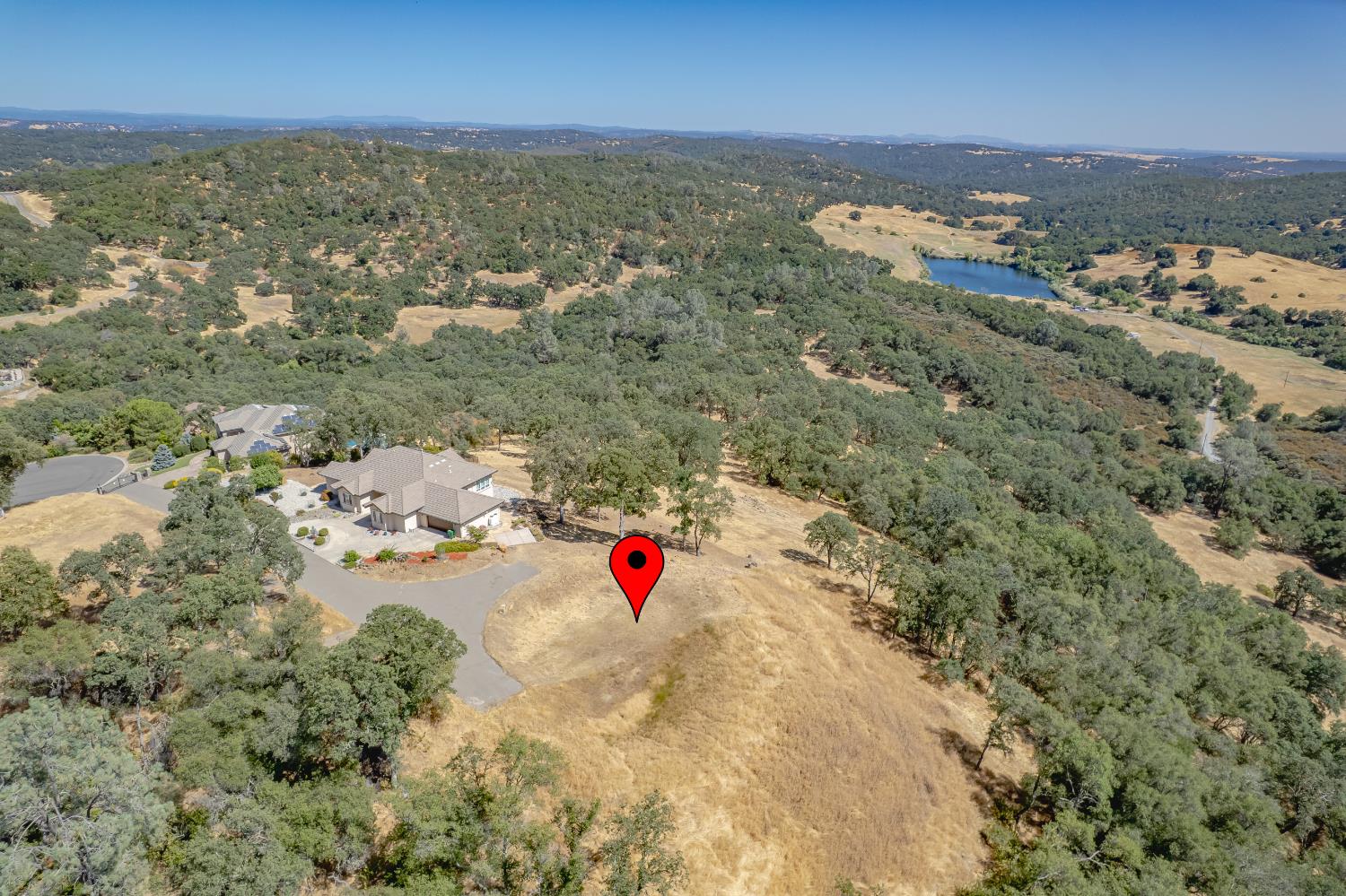 0 Crazy Horse Road Cameron Park, CA 95682 - Photo 15 of 64 an aerial view of residential houses with outdoor space