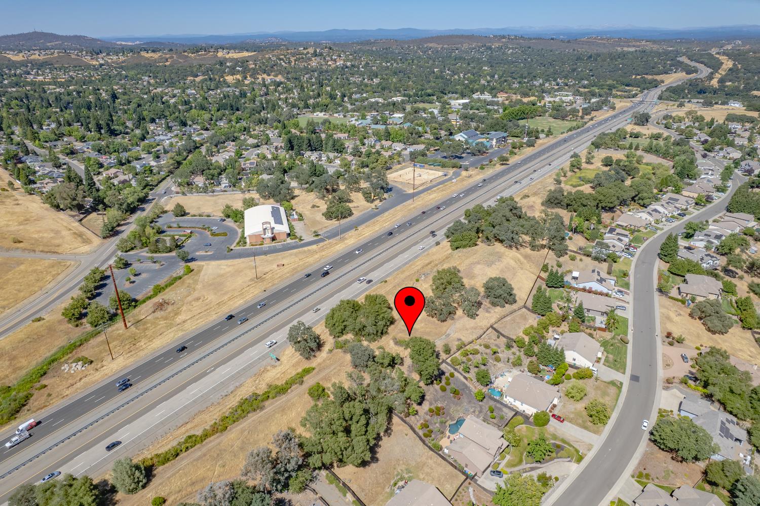 0 Crazy Horse Road Cameron Park, CA 95682 - Photo 35 of 64 a view of a city from a balcony
