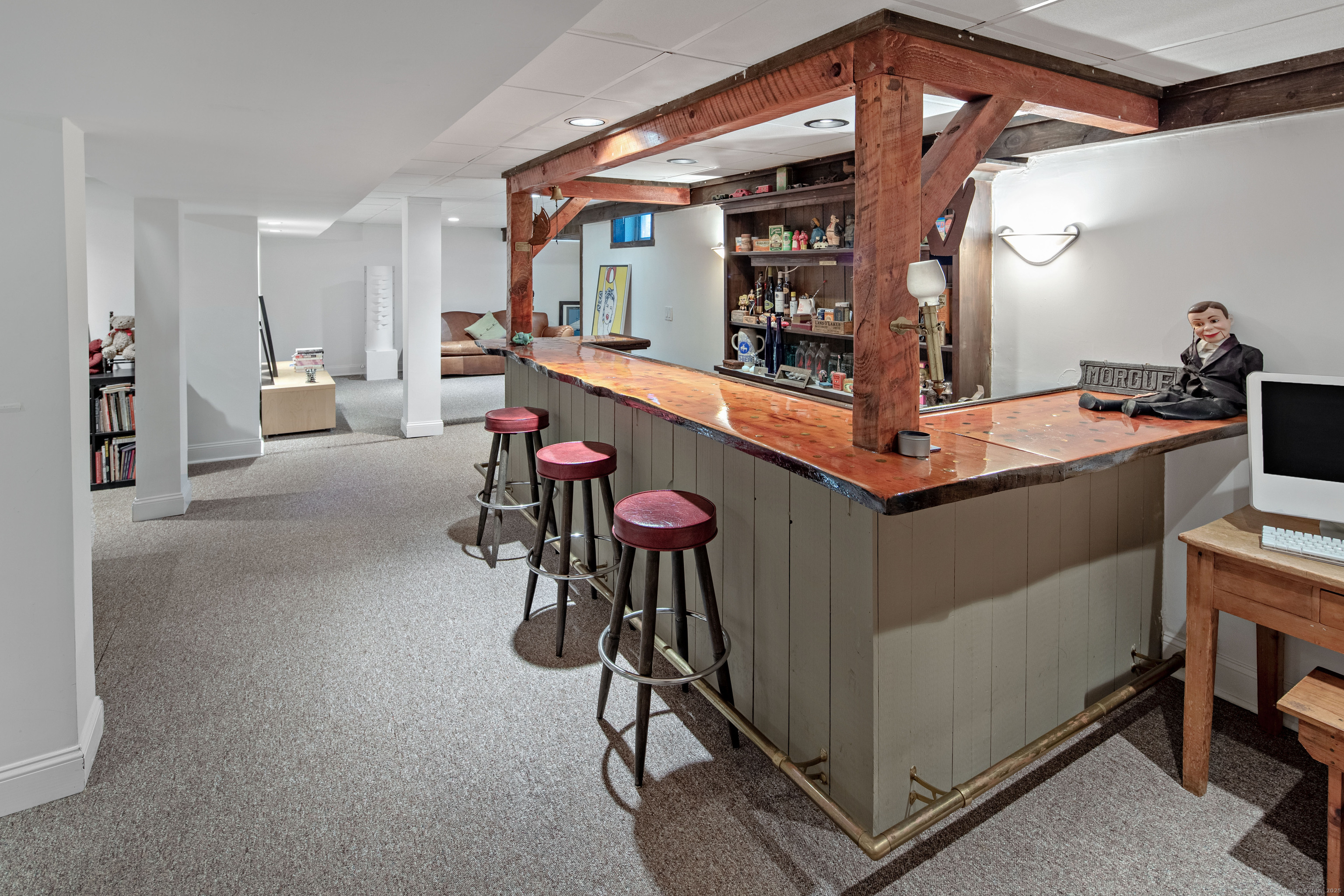 15 Tunxis Trail Redding, CT 06896 - Photo 24 of 27 a room with table chairs and mirrors