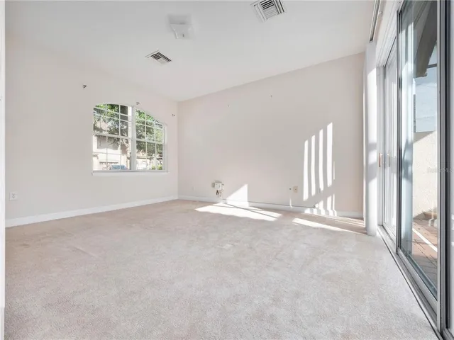 an outdoor space with boat