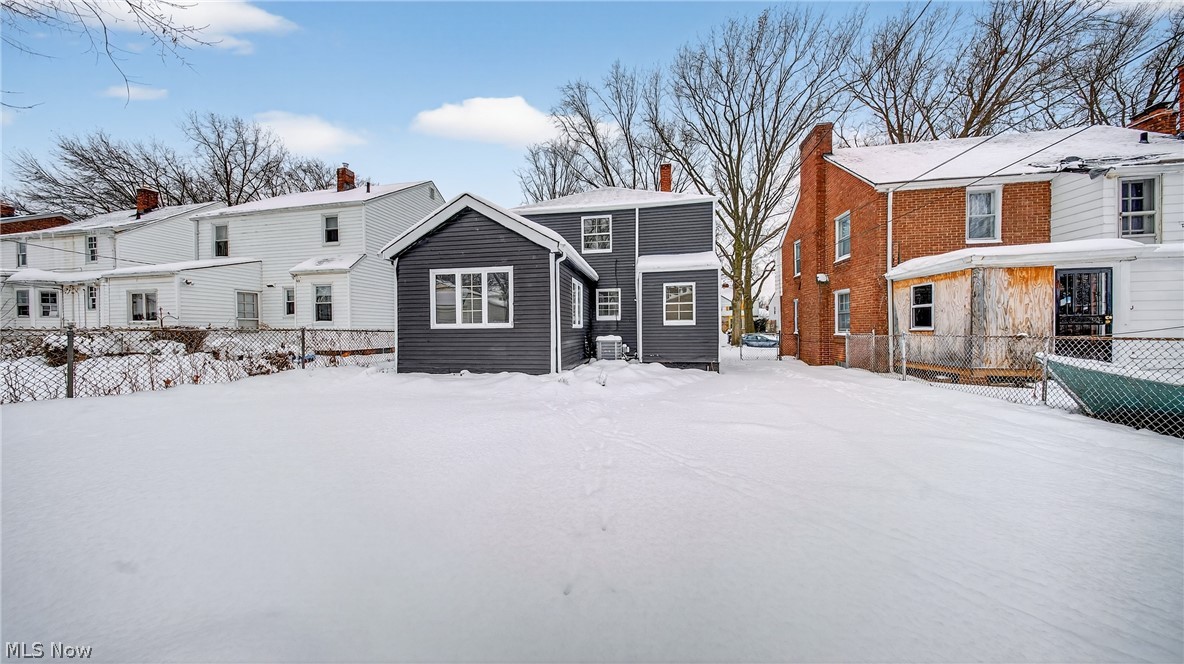 16811 Invermere Avenue Cleveland, OH 44128 - Photo 5 of 47 View of snow covered rear of property