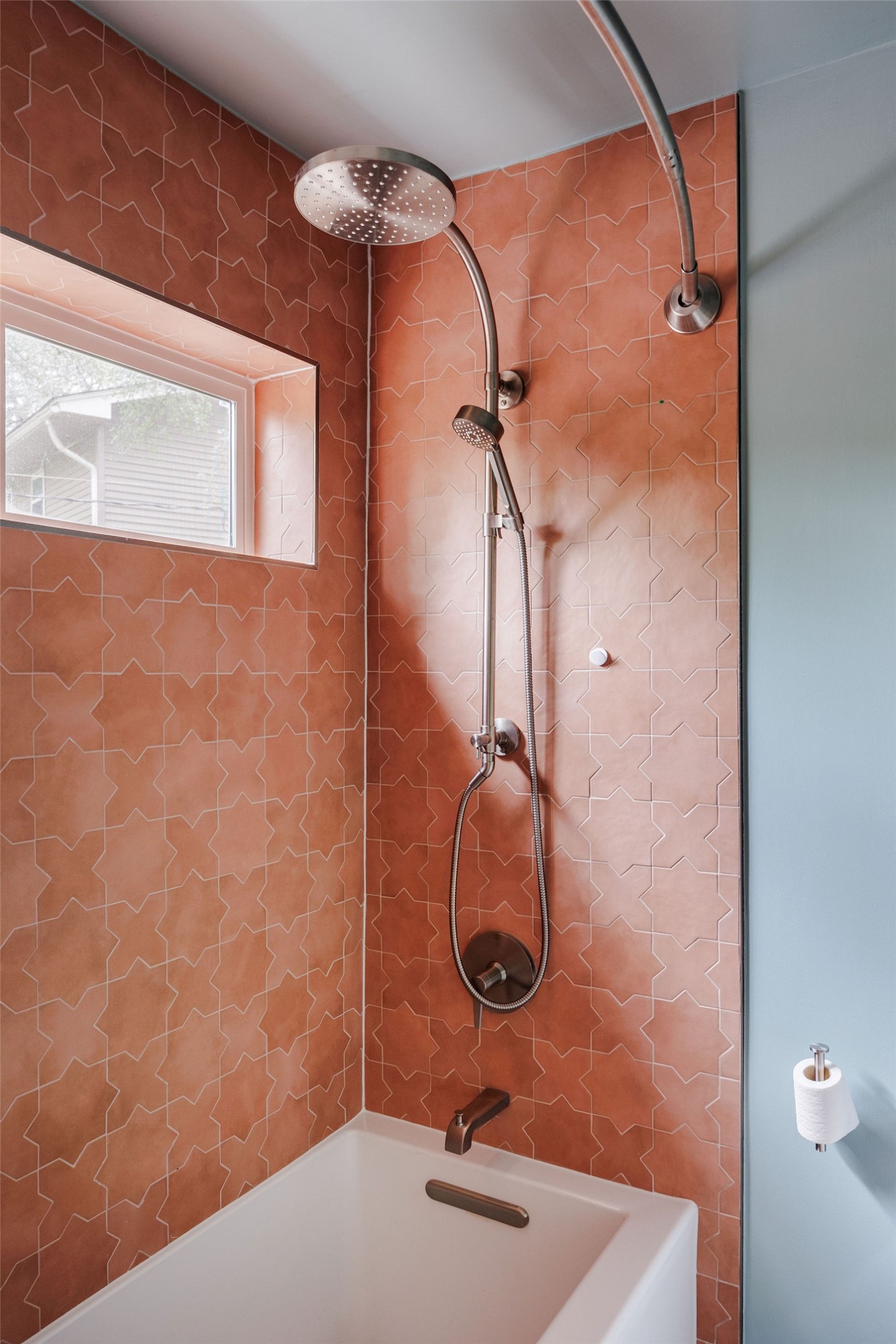5203 Buffalo Pass Austin, TX 78745 - Photo 29 of 38 a bathroom with a sink toilet and shower