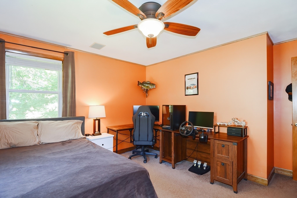 100 Cutler Road Warren, MA 01083 - Photo 21 of 42 a view of a workspace with furniture and a window