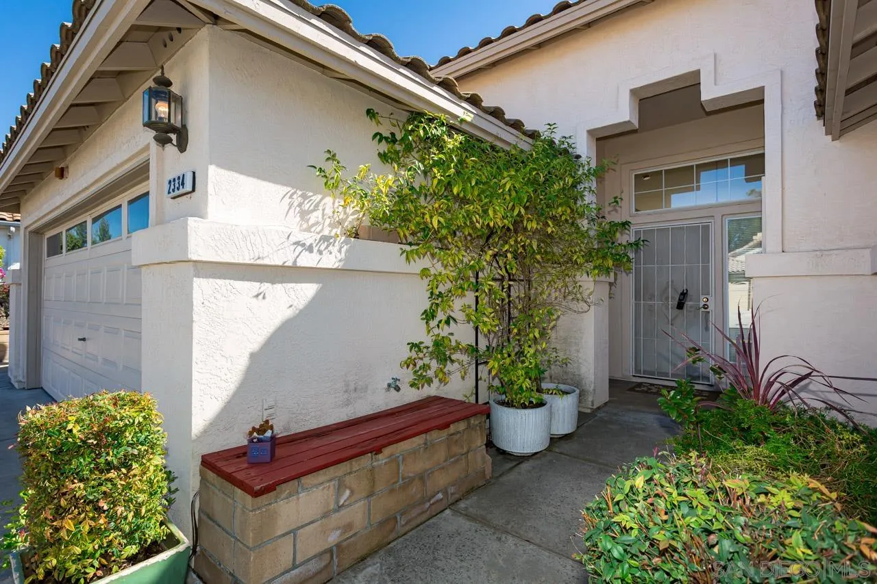 2334 Columbine Road Alpine, CA 91901 - Photo 18 of 42 a view of a house with a flower garden