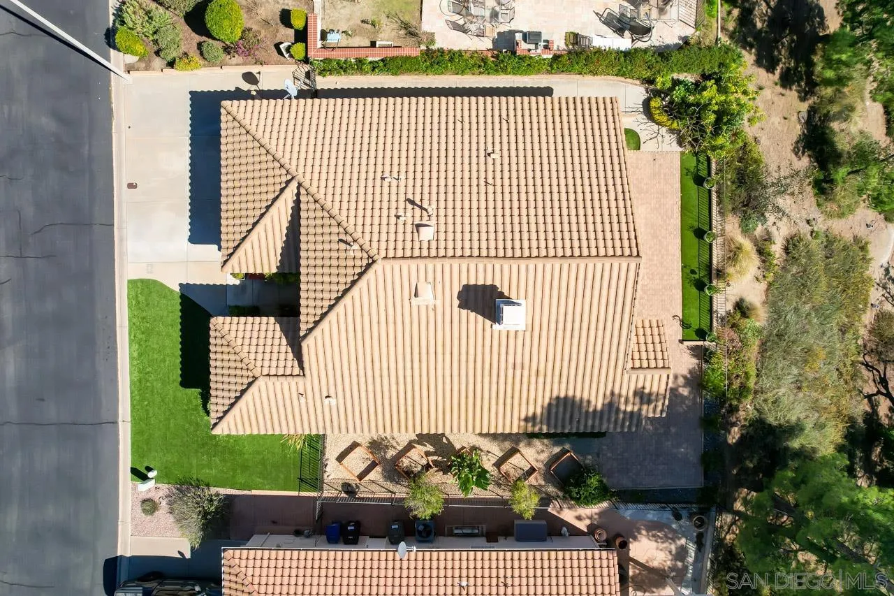 2334 Columbine Road Alpine, CA 91901 - Photo 23 of 42 a view of a patio with couches and potted plants