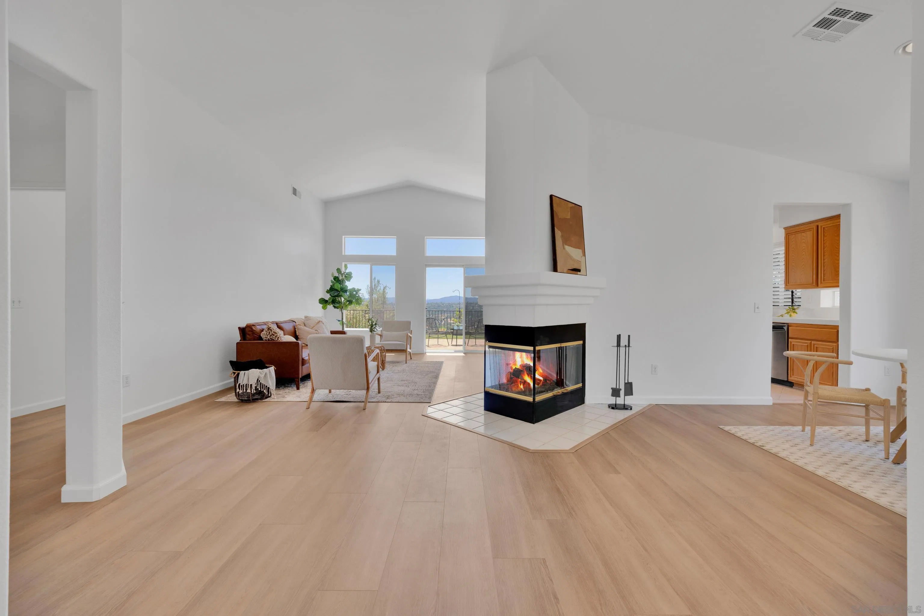 2334 Columbine Road Alpine, CA 91901 - Photo 3 of 42 a view of livingroom with furniture and a fireplace
