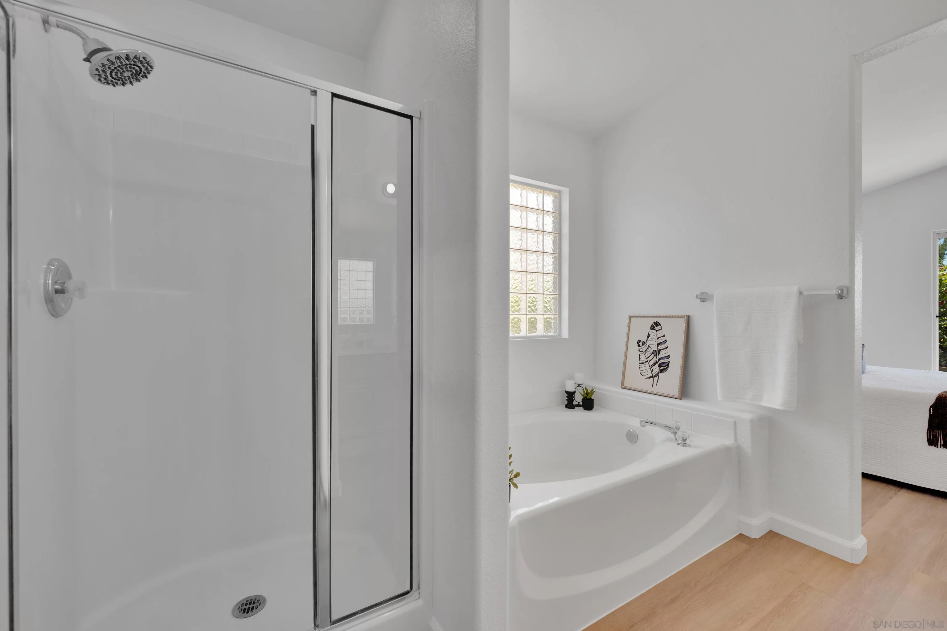 2334 Columbine Road Alpine, CA 91901 - Photo 36 of 42 a white bath tub sitting next to a shower