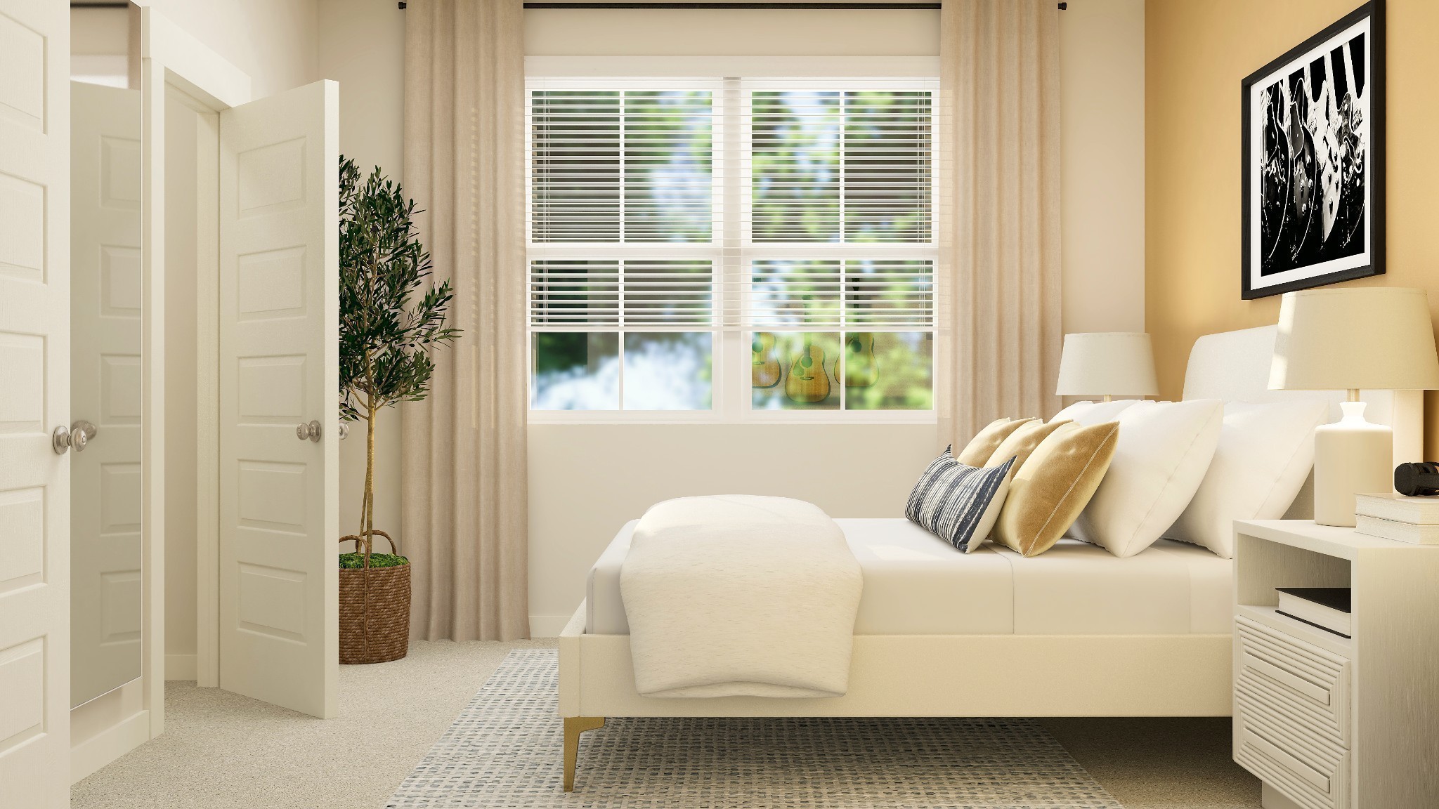 4708 Cresto Loop Murfreesboro, TN 37128 - Photo 29 of 34 a bedroom with a bed and a window