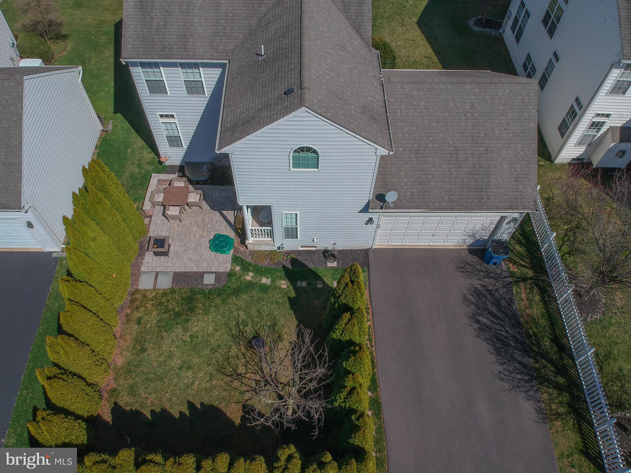264 Barnhill Road Perkasie, PA 18944 - Photo 54 of 56 Aerial back of home