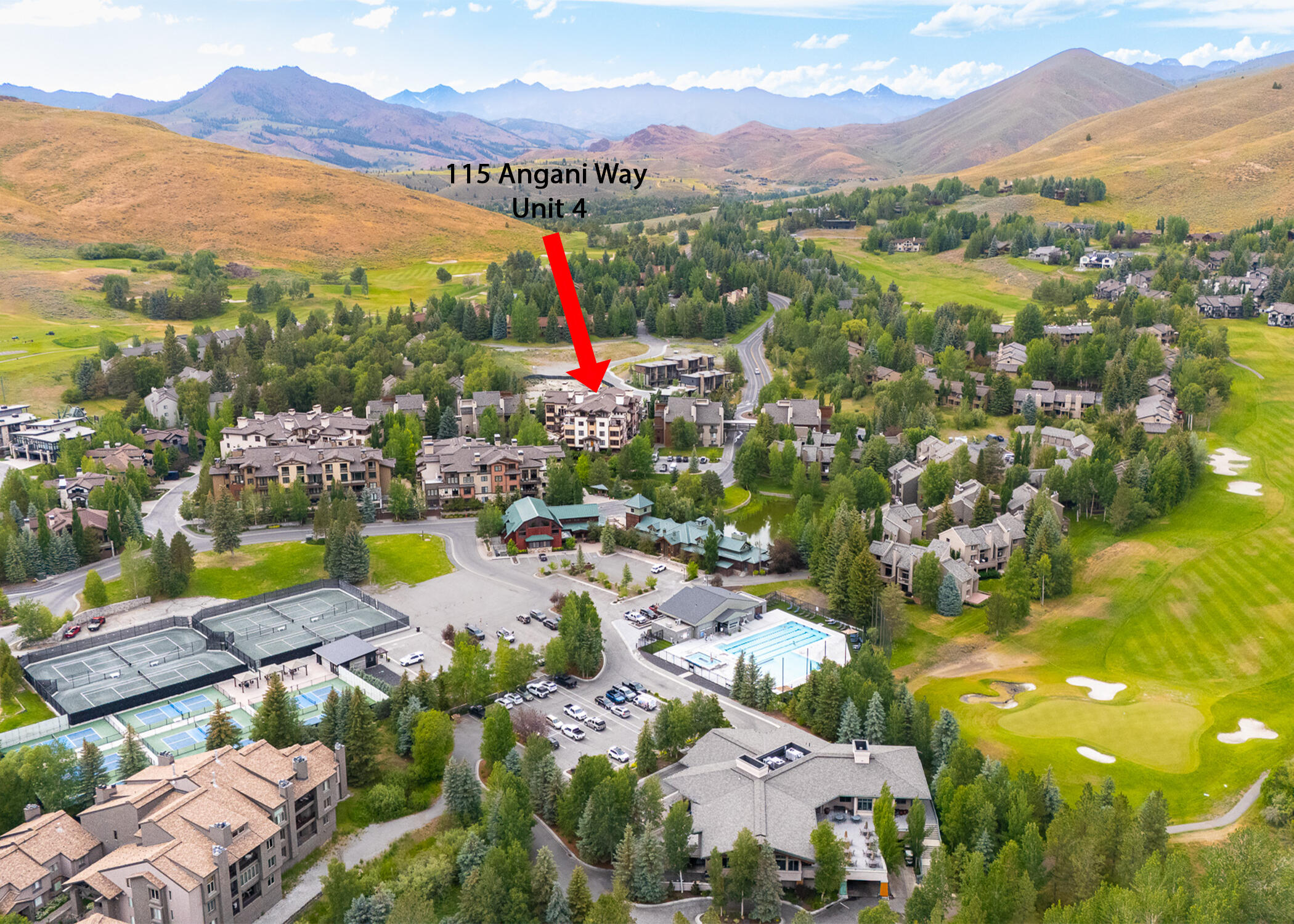 115 Angani Way, Unit 4 Sun Valley, ID 83353 - Photo 28 of 35 drone re-edit3