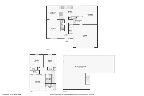 $399,000 | 2070 Foxtail Drive, Aurora, IL 60504