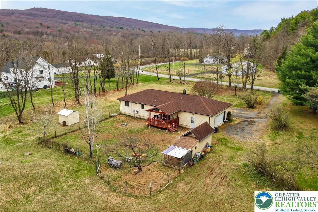 3134 Ross Road Saylorsburg, PA 18353 - Photo 43 of 47 a view of a town with mountains in the background