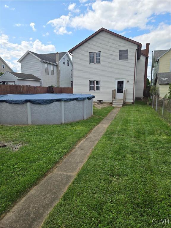 1015 Oak Street Coplay, PA 18037 - Photo 23 of 23 a view of house with backyard