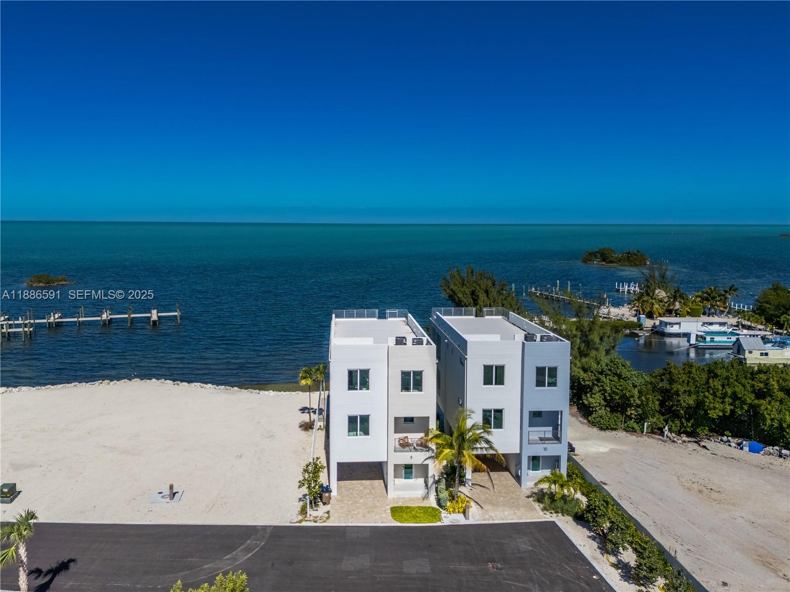 990 41st Gulf Street Marathon, FL 33050 - Photo 47 of 51 a view of a city with an ocean view