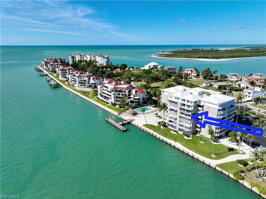 60 West Pelican Street, Unit 505 Naples, FL 34113 - Photo 35 of 41 a view of a city with an ocean view