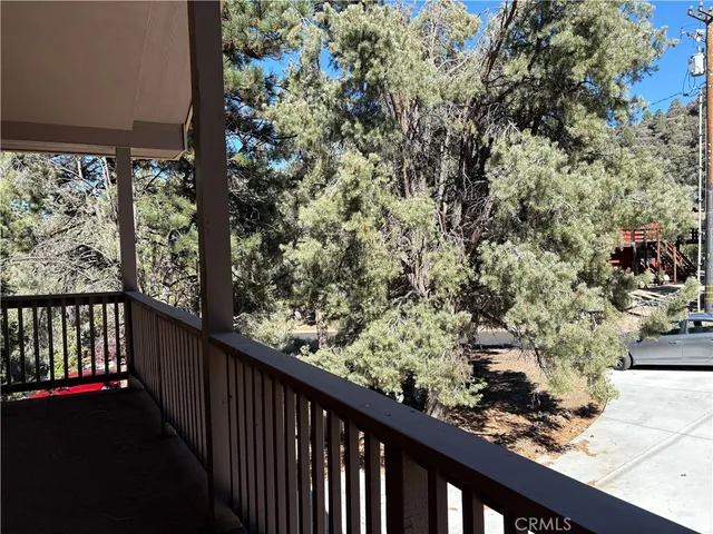 a view of a lake from a yard