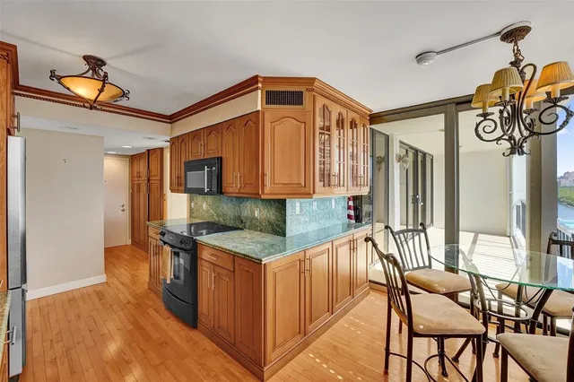 a gym area with gym equipment