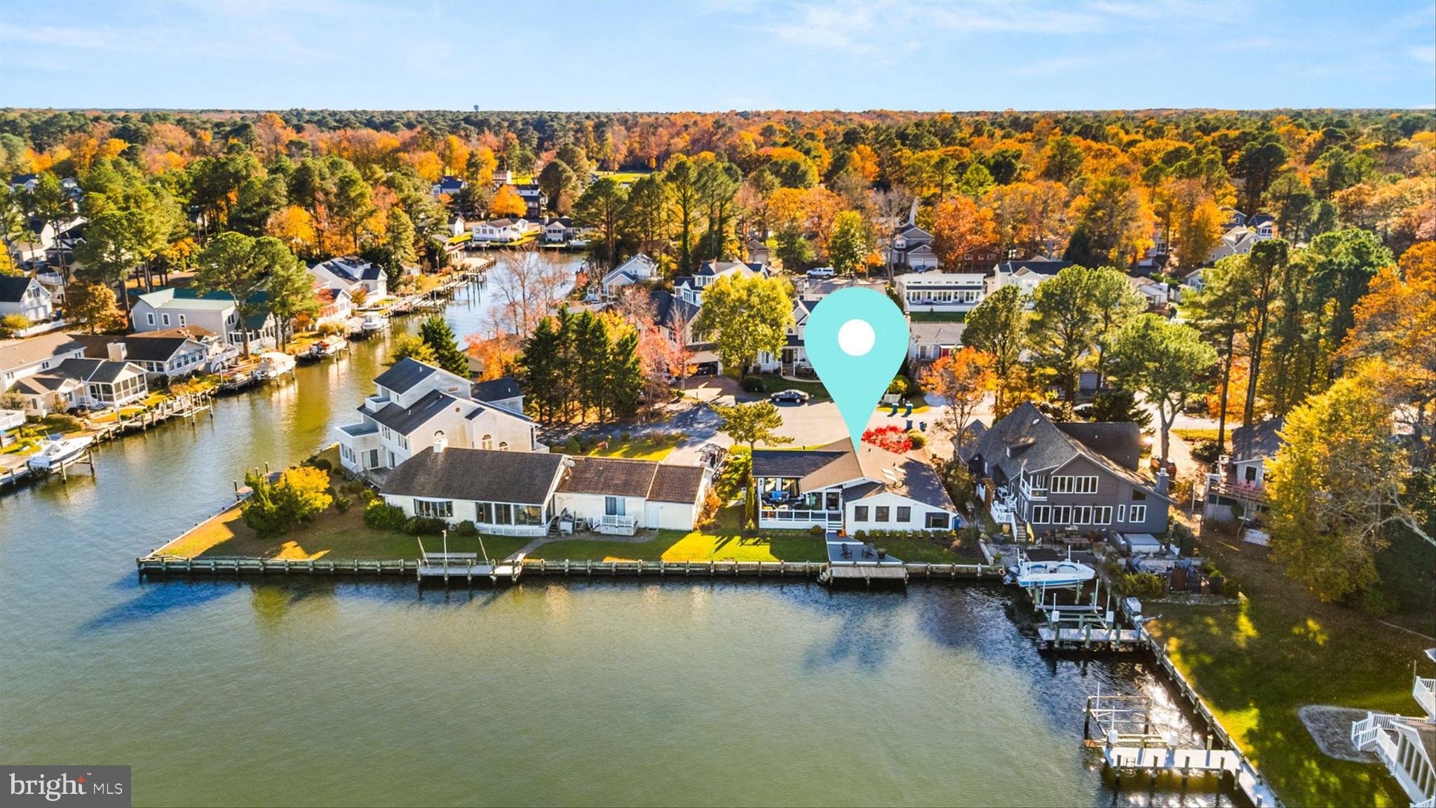 61 Grand Port Road Ocean Pines, MD 21811 - Photo 60 of 68 an aerial view of residential houses with outdoor space