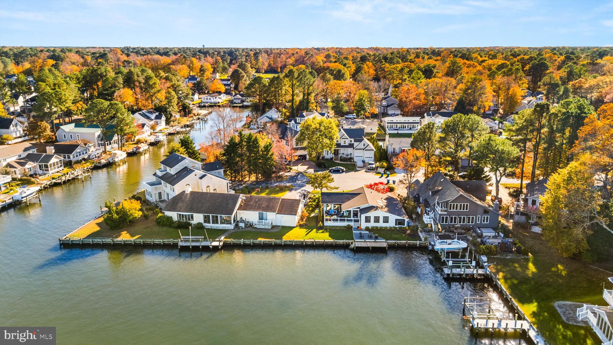 61 Grand Port Road Ocean Pines, MD 21811 - Photo 65 of 68 an aerial view of residential houses with outdoor space