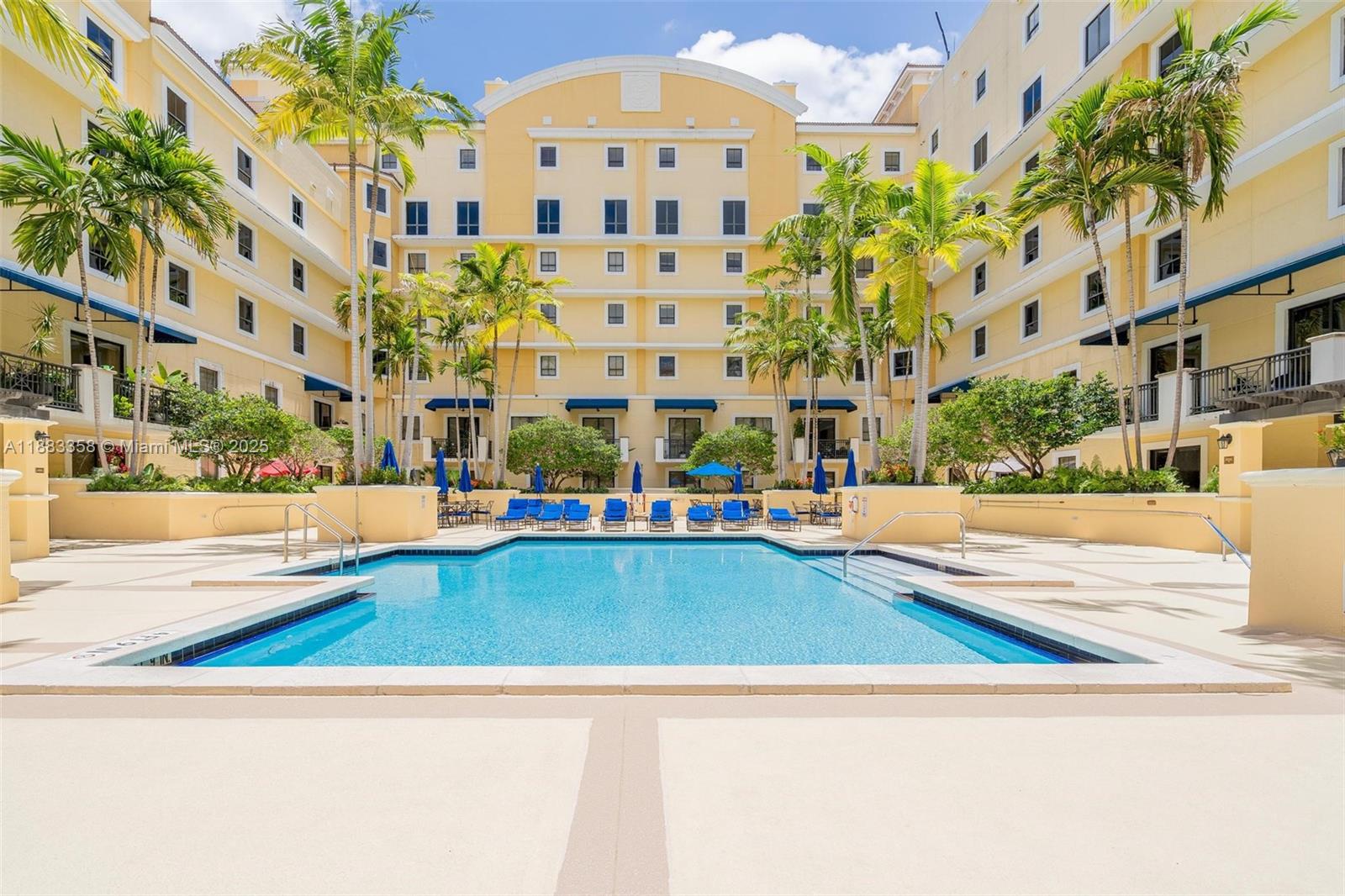 8390 Southwest 72nd Avenue, Unit 314 Miami, FL 33143 - Photo 32 of 35 a view of building with garden