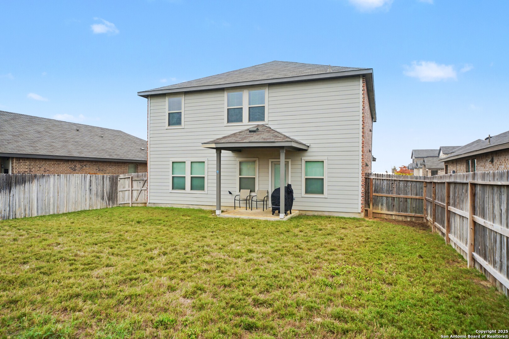 3083 Mondavi Crest Schertz, TX 78154 - Photo 46 of 47 a front view of a house with a yard