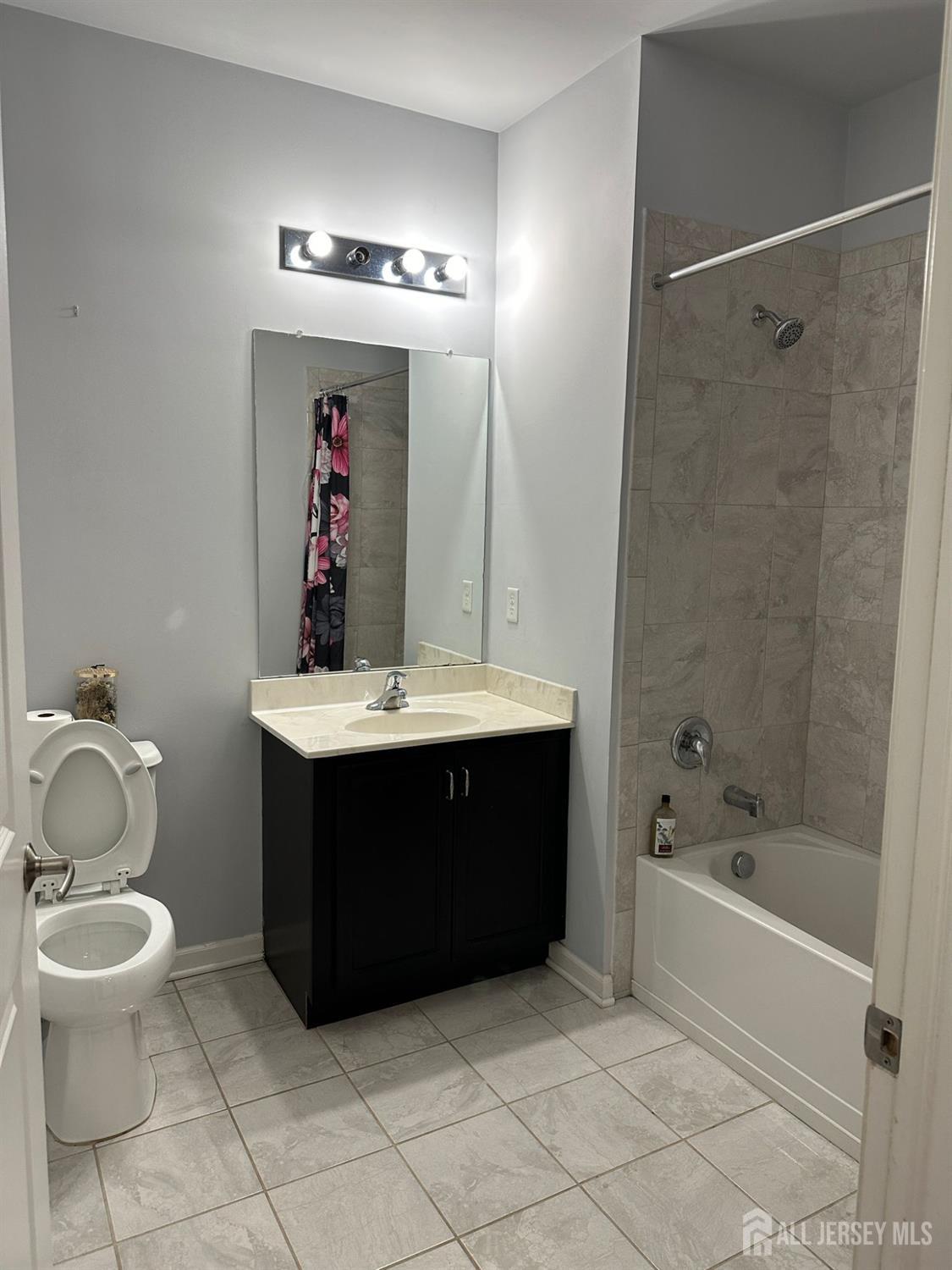 446 Micali Way South Plainfield, NJ 07080 - Photo 17 of 26 a bathroom with a sink a toilet and bathtub