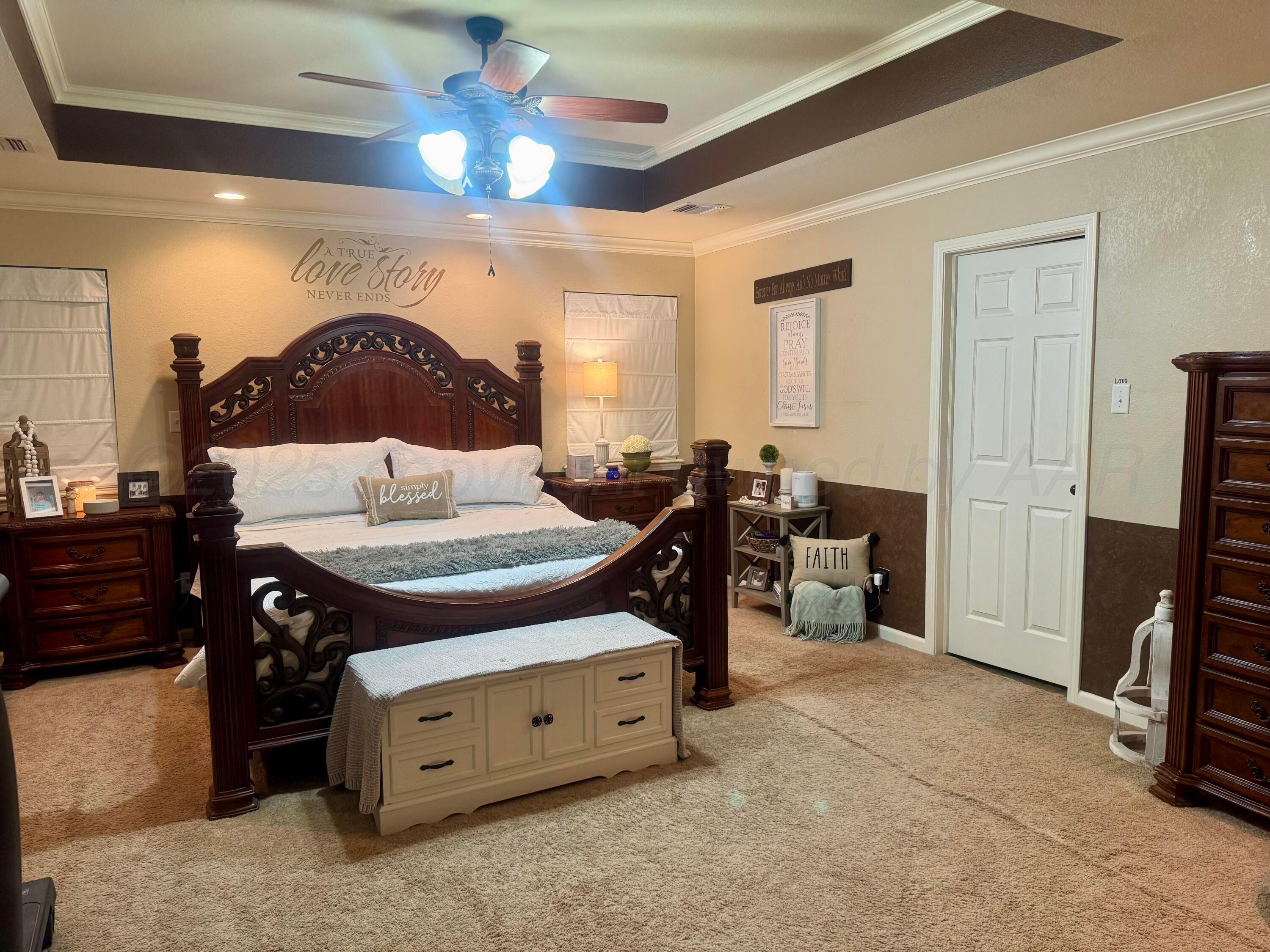 3301 Garrett Drive Perryton, TX 79070 - Photo 14 of 21 Master Bedroom