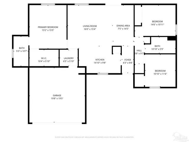 a picture of a floor plan