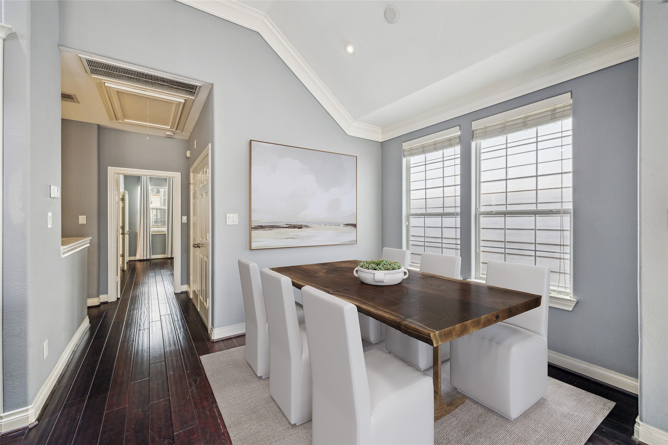3432 Cline Street Houston, TX 77020 - Photo 6 of 22 a kitchen with stainless steel appliances granite countertop a sink window and wooden floor