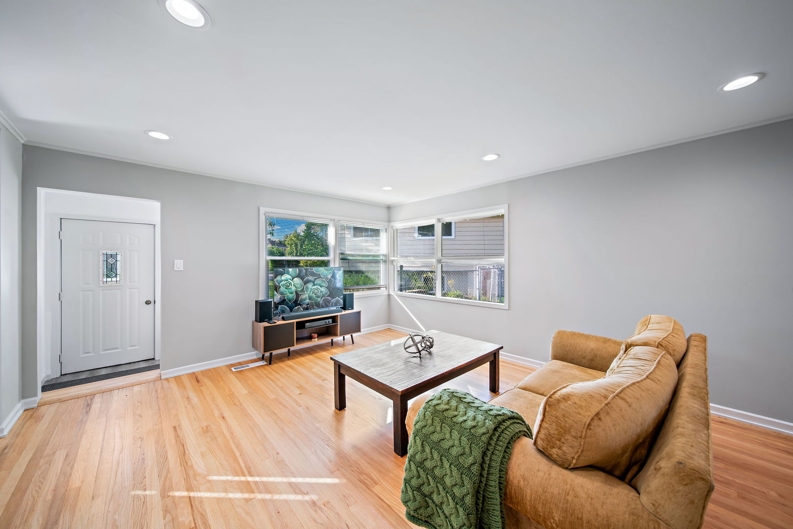 405 Marshall Road Northbrook, IL 60062 - Photo 5 of 27 a living room with furniture and a large window