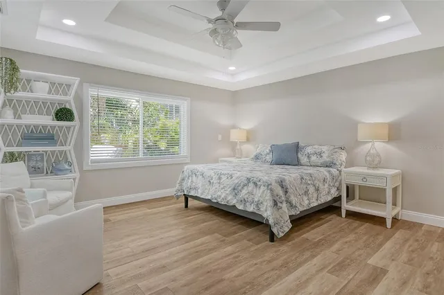 a view of a wooden floor