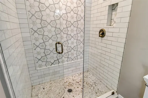 a view of a street from a balcony