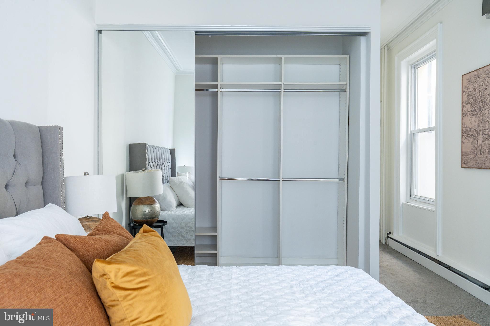 2046 Cherry Street Philadelphia, PA 19103 - Photo 20 of 61 Serene bedroom with modern closet space.