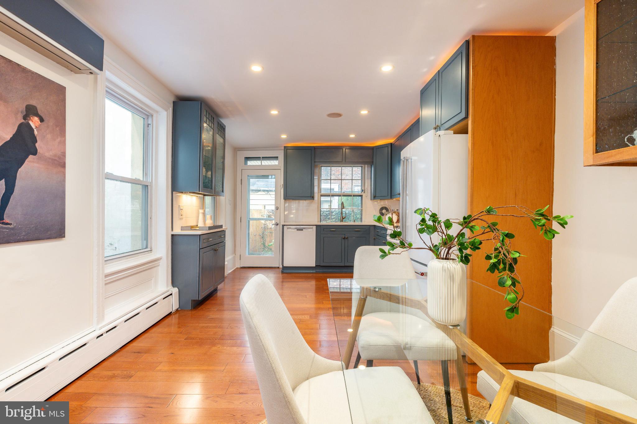2046 Cherry Street Philadelphia, PA 19103 - Photo 10 of 61 Modern kitchen with natural light and style.