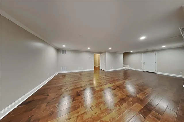 a view of empty room