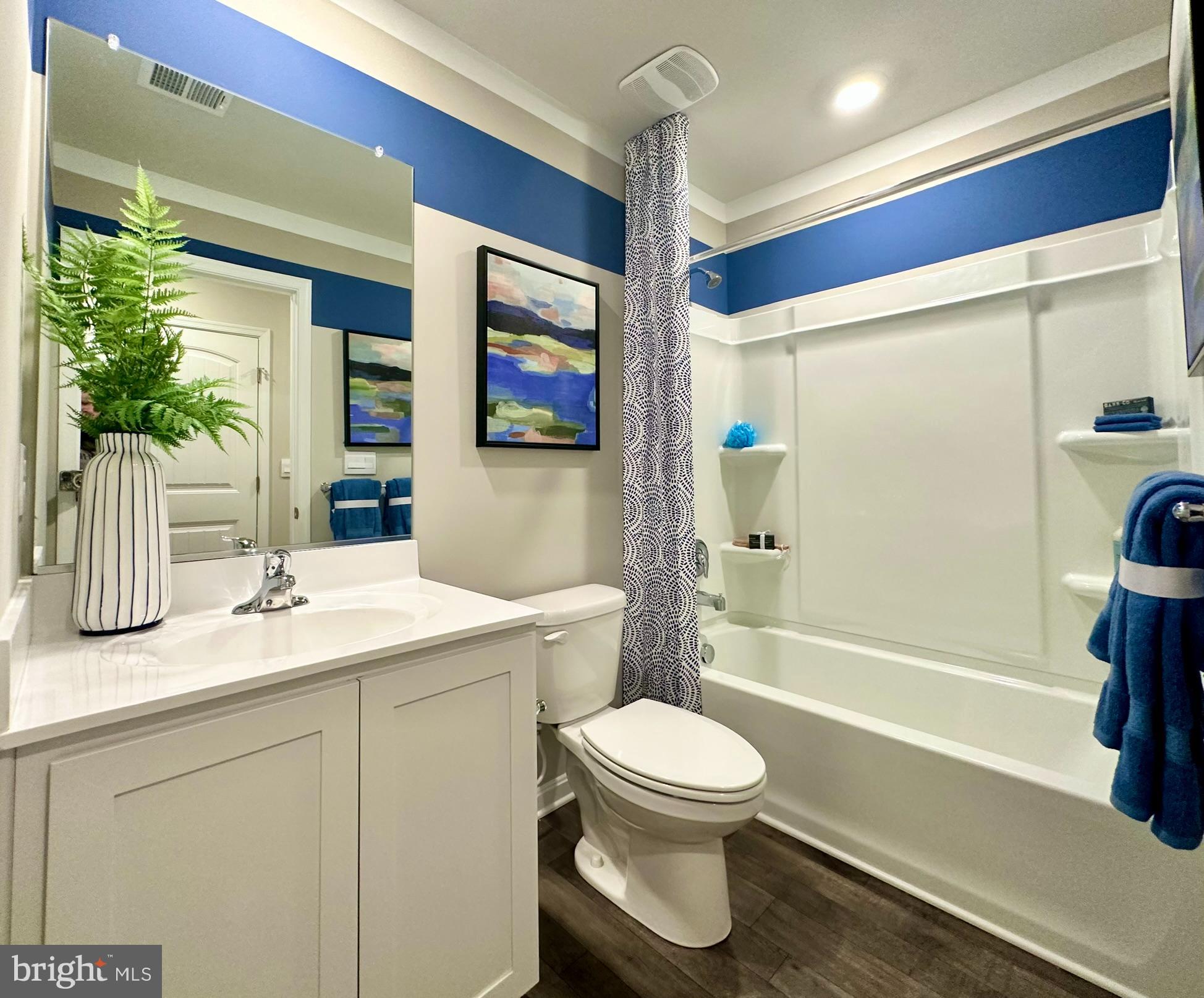 104 Red Haven Way Dover, DE 19904 - Photo 31 of 33 a bathroom with a sink a toilet and shower