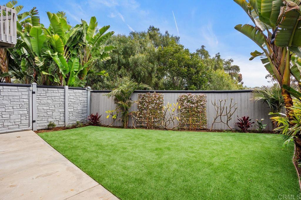 2380 Jefferson Street, Unit B Carlsbad, CA 92008 - Photo 4 of 25 a view of a backyard with a garden