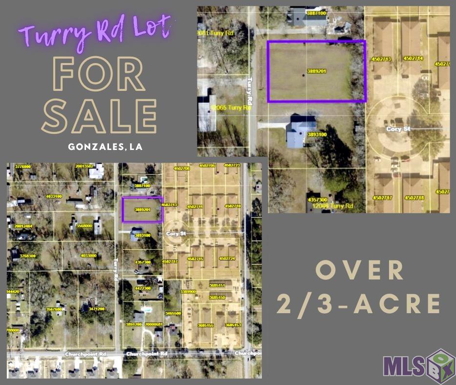 Tbd Turry Road Gonzales, LA 70737 - Photo 3 of 4 Assessor's Aerial Views