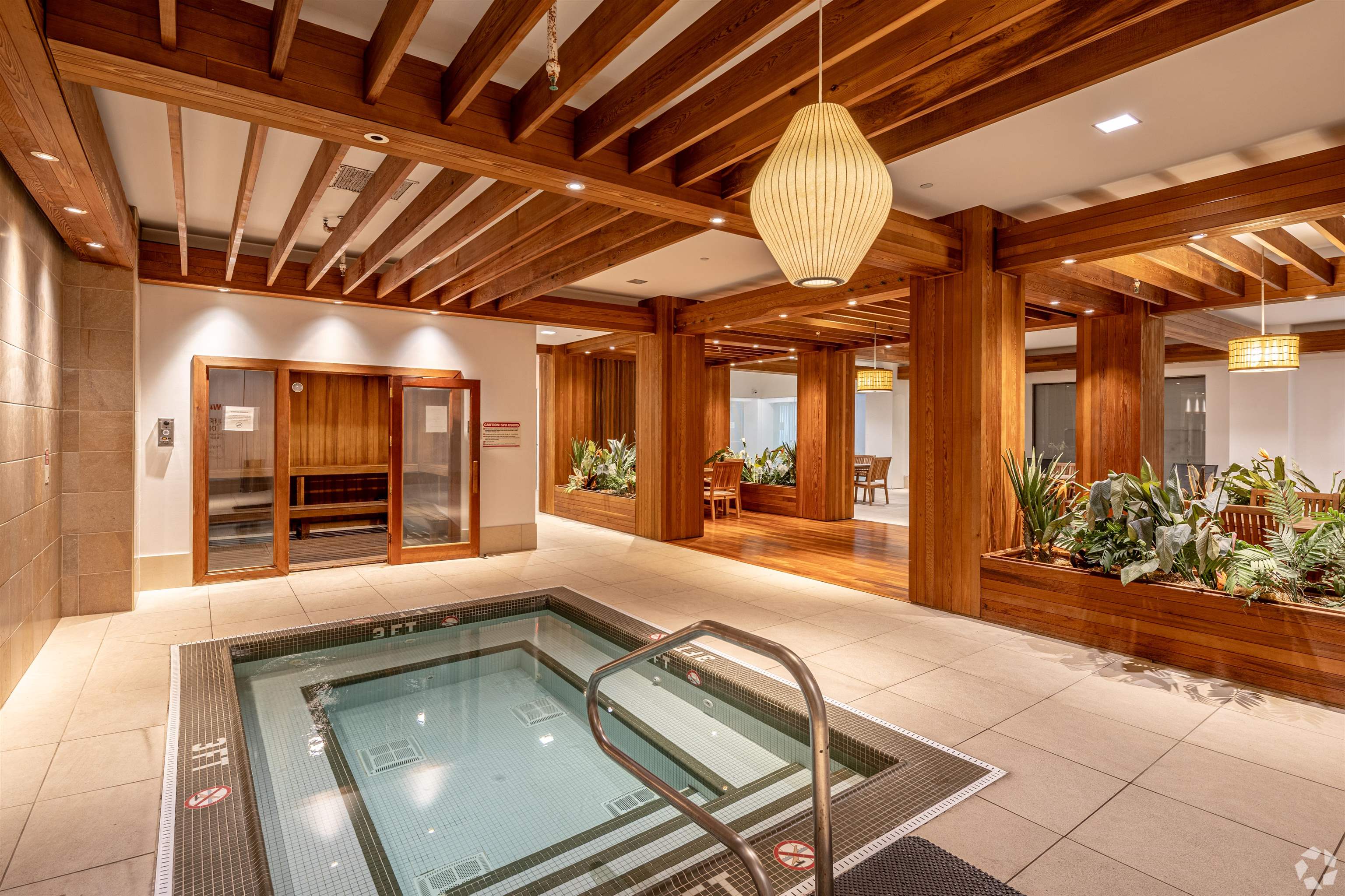 20 Beacon Way, Unit TB04 Jersey City, NJ 07304 - Photo 12 of 21 a view of an entryway with a chandelier
