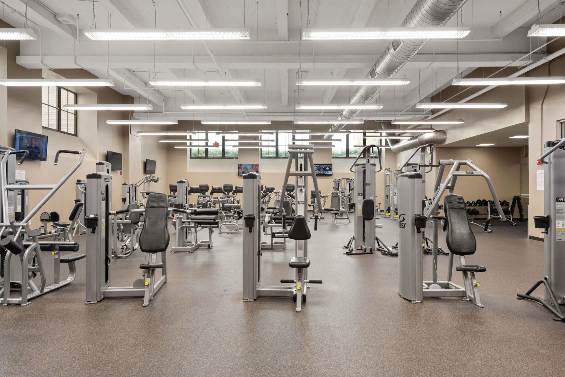 20 Beacon Way, Unit TB04 Jersey City, NJ 07304 - Photo 9 of 21 a view of a room with gym equipment