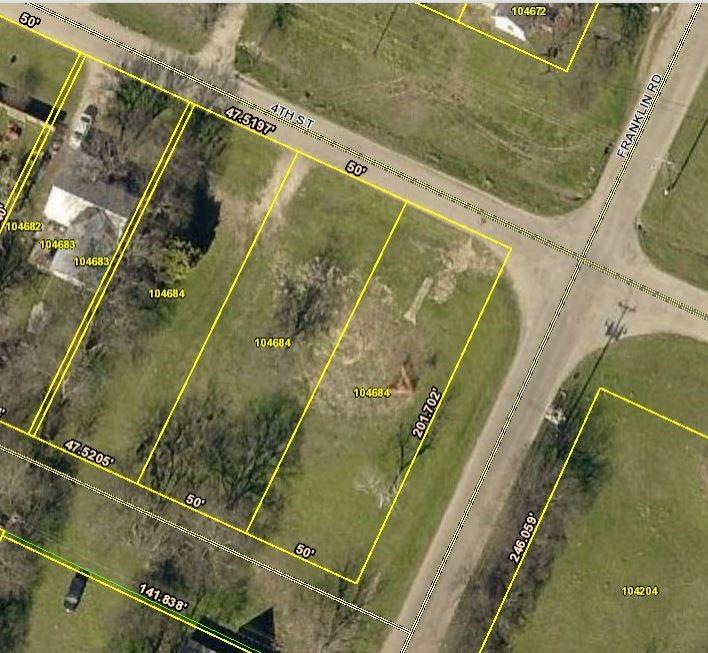 301 4th Street Eddy, TX 76524 - Photo 5 of 5 Map of property location with property parcel outlined