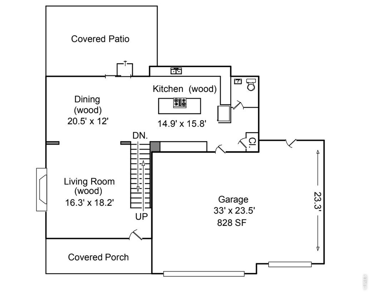 938 Signal Court Timnath, CO 80547 - Photo 49 of 50 Main Floor - Floor Plan