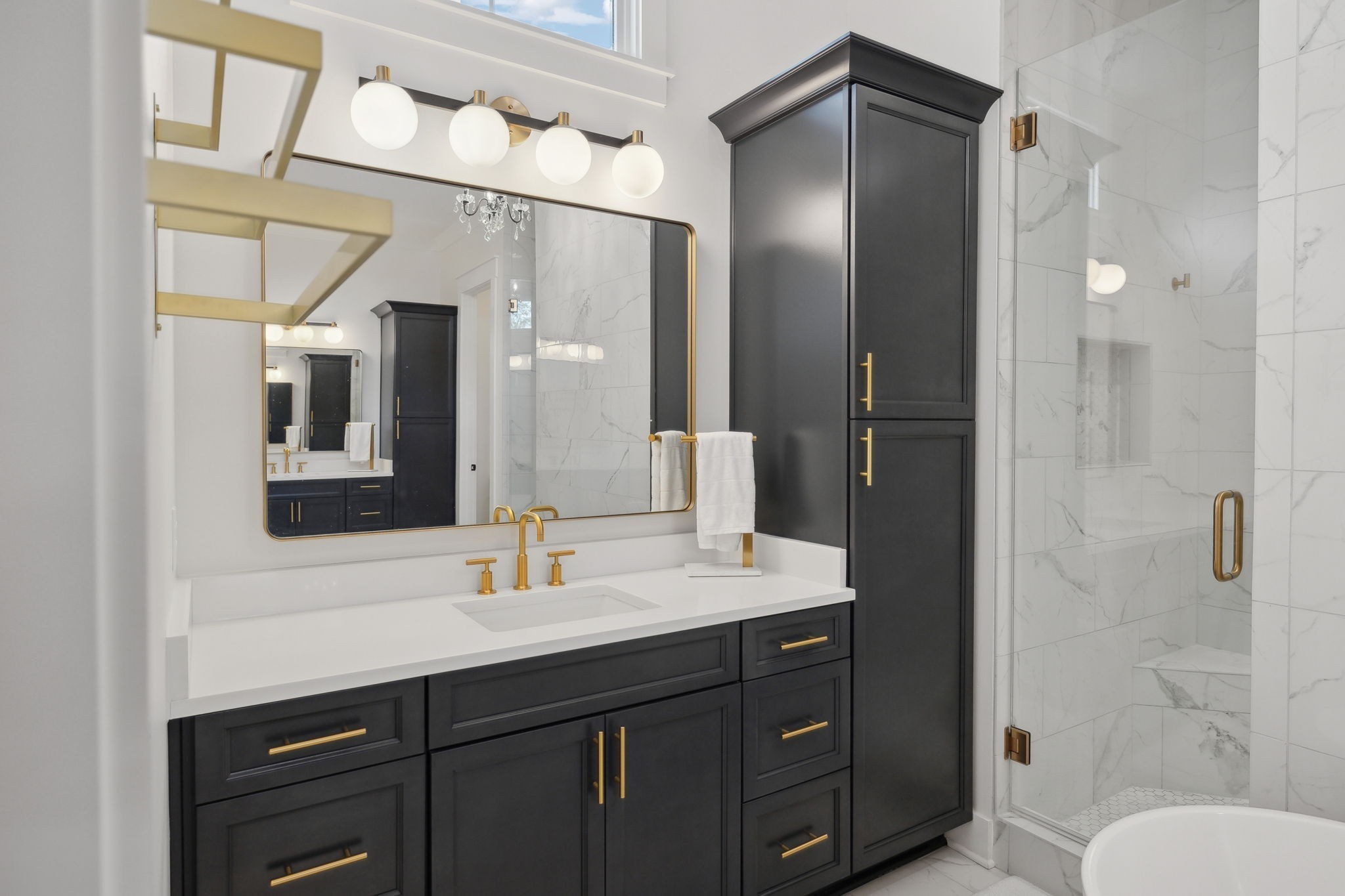 2648 Wilson Overall Road Murfreesboro, TN 37127 - Photo 28 of 92 a bathroom with a sink and a mirror