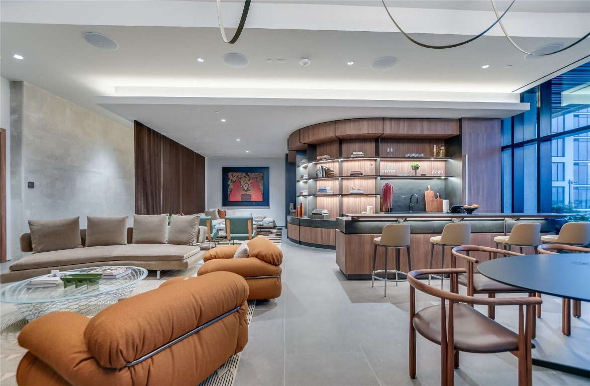 610 Davis Street, Unit 3104 Austin, TX 78701 - Photo 26 of 40 Common area with recessed lighting