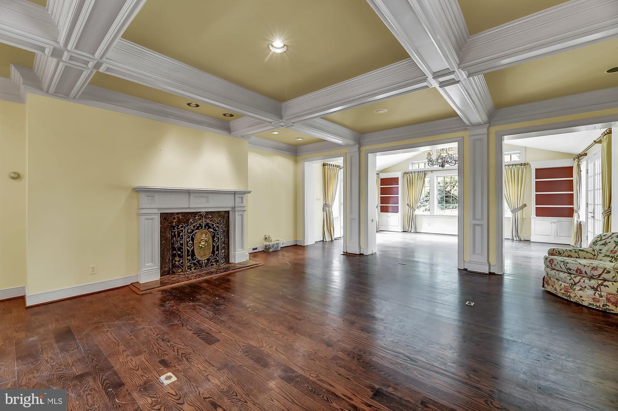 13224 Longnecker Road Glyndon, MD 21136 - Photo 35 of 58 Family room with fireplace