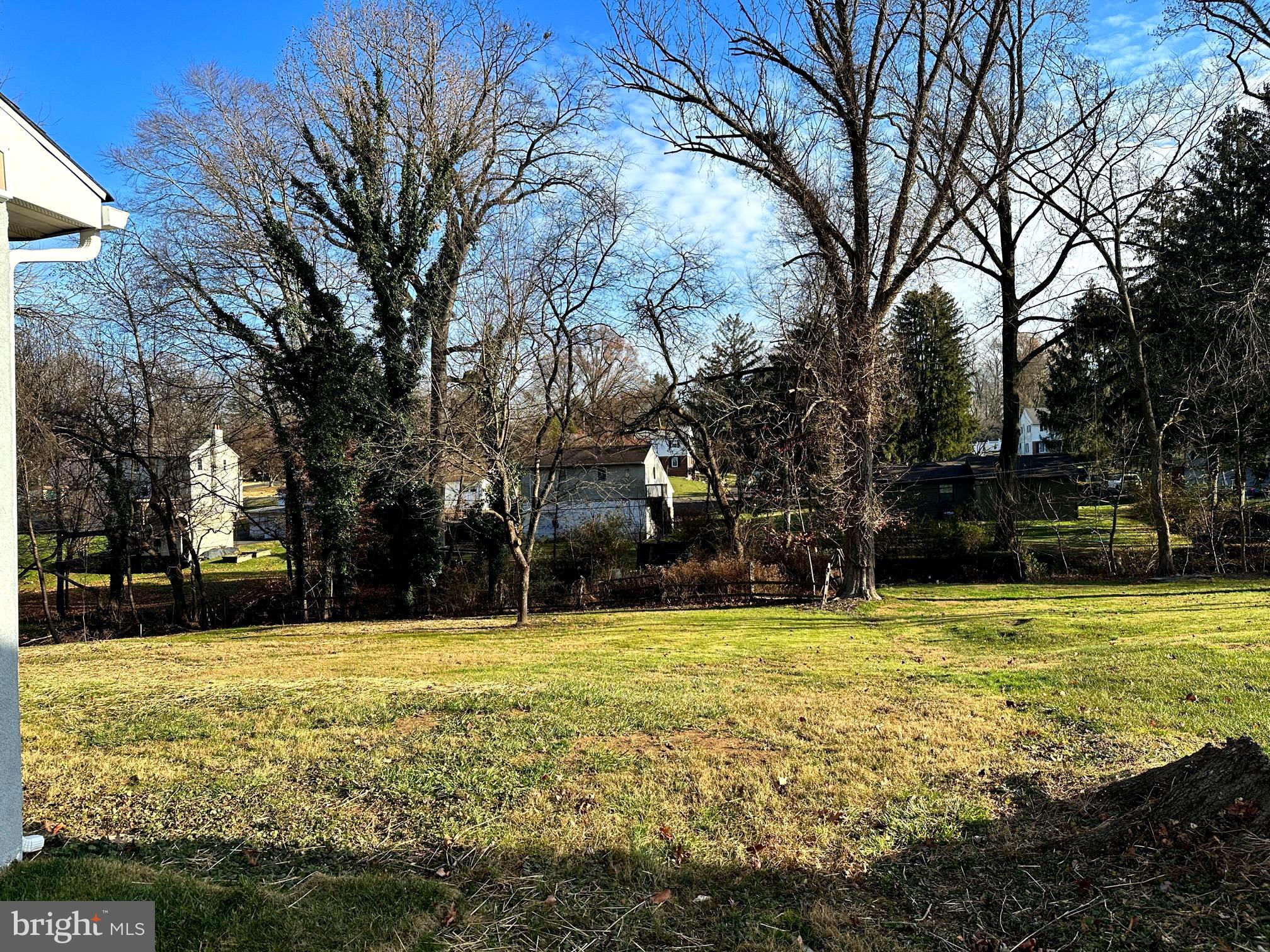 99 Elfreth Road Huntingdon Valley, PA 19006 - Photo 23 of 29 Backyard view